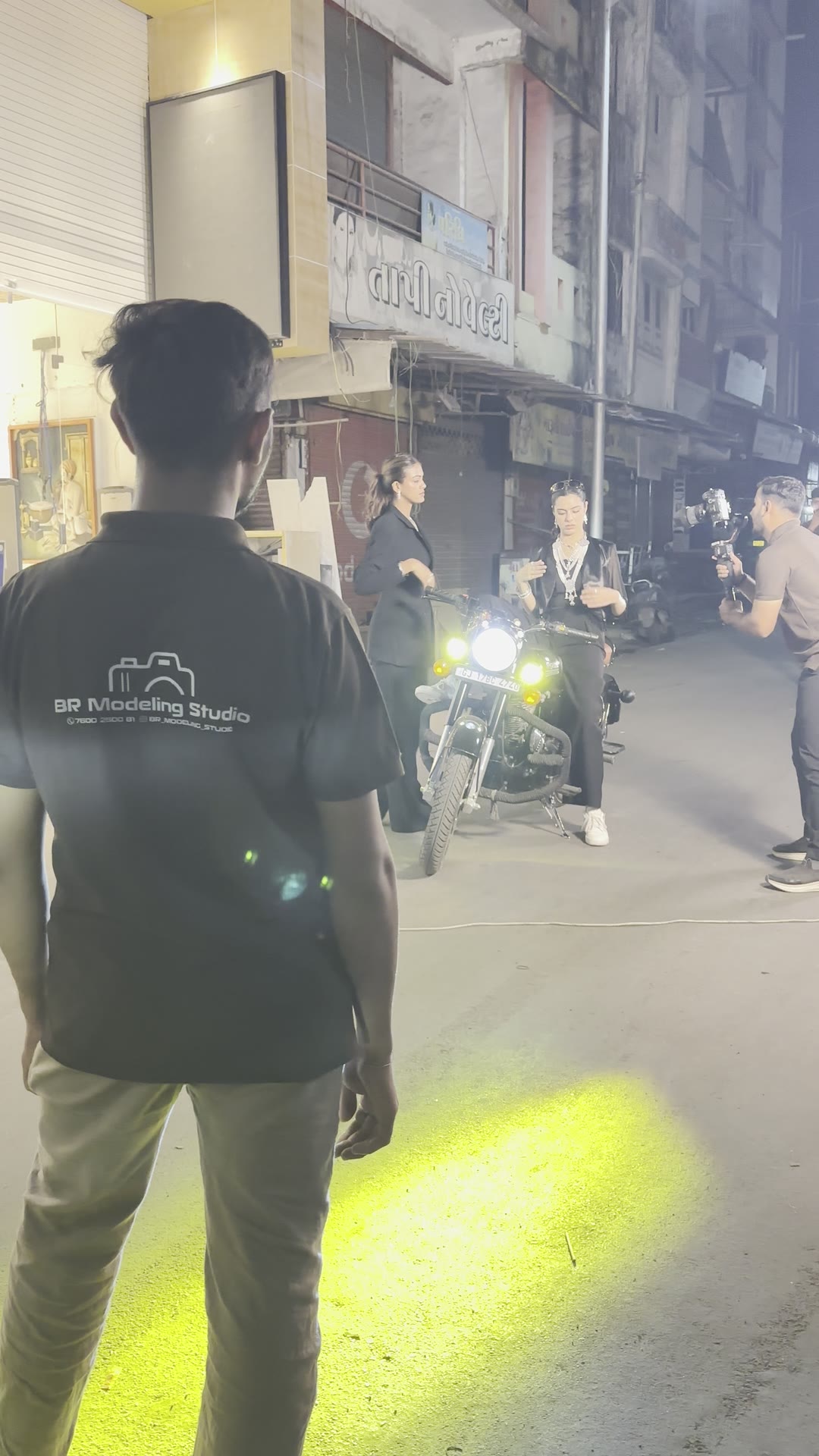 Behind the scenes